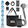 Portable Shower for Camping Hiking Electric Filter Pump Adjustable Shower Head