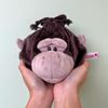 Niki 3090649 Gorilla Drawstring Pouch, Figure, Face Pouch, Germany, Plush, Gift, Drawstring