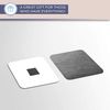 Destination Vinyl ltd Fridge Magnet bw - Textured Surface Art #39571
