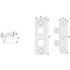 ABUS 245350 Door Hinge Protection Type TAS102 White