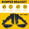4PC For Altima 2013-2015 Front Bumper Bracket Retainer Plastic Hold Mount Guide