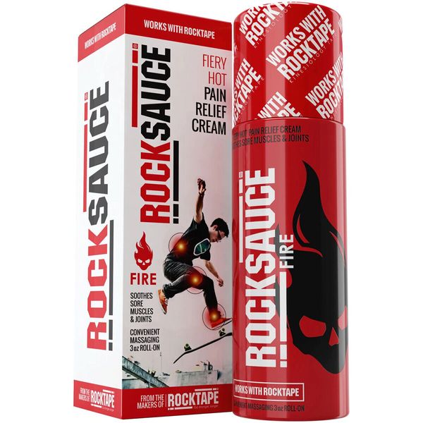 RockTape RockSauce Pain Relief Cream - Fire