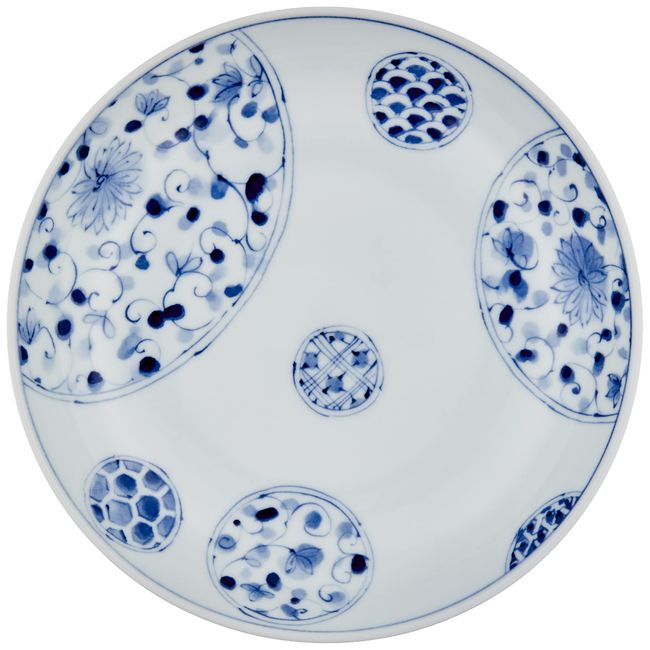 Flower 伊万里 UK70 Dishes [φ 22 × 3.5 cm] Lightweight Dish hniuk70