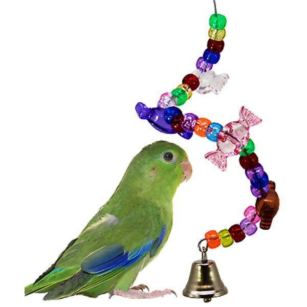 1063 Toffee Twist Small Bird Toy parrot cage toys cockatiel budgie lovebird pet