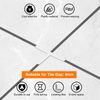 uxcell 200Pcs Wall Floor Tile Plastic T Shape Spacers Tiling Tools 4mm 5/32" Tile Spacers for Ceramic Tile Installation, White