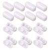 Replacement Plastic Blind Pull Cord Connector Clips - Plastic Chain Roller, Roman, Vertical (5)