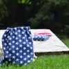 TOYSHARING Cornhole Bags Sets Regulation: American Flag Corn Hole Bean Game