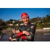 ZONE3 SILICONE SWIM CAP RED