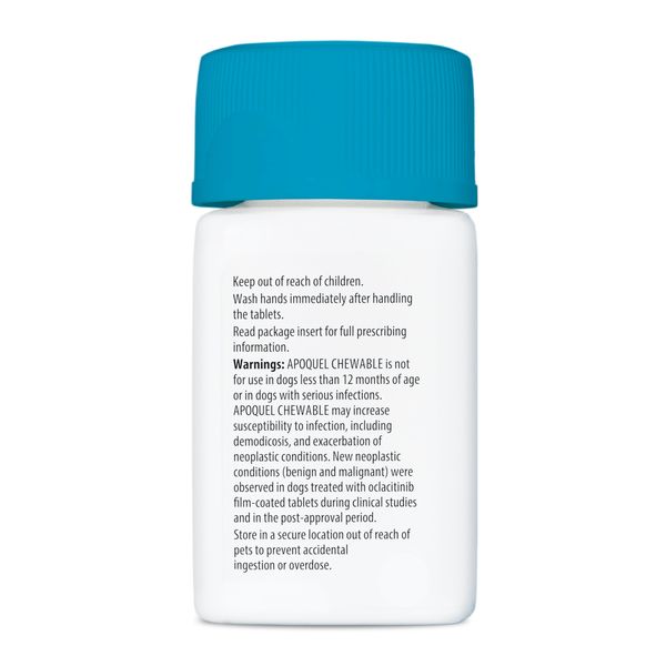 Apoquel Chewable (oclacitinib chewable Tablet) for Dogs, 5.4 mg, 30 Tablets