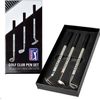 PGA Tour 3 Piece Golf Pen Gift Set,silver