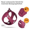 curli Vest Harness, Clasp, Air Mesh, Ruby, 3XS