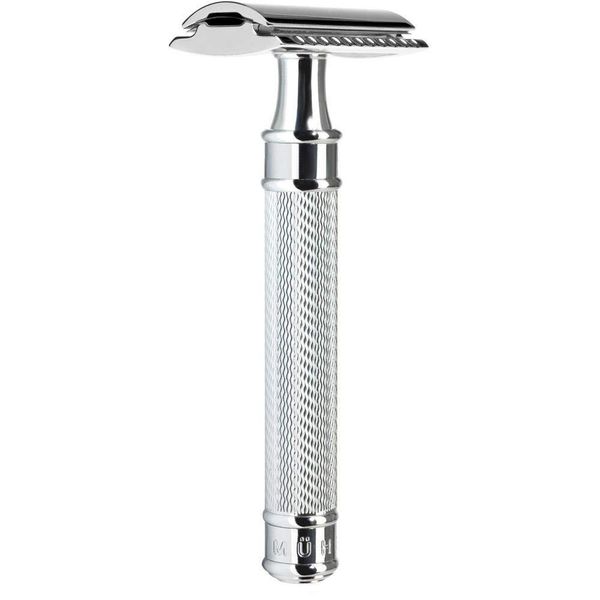 MÜHLE Grande R89 Double Edge Safety Razor (Closed Comb) | Perfect for Everyday Use | Barbershop Quality Close Smooth Shave | Luxury Razor for Men