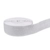 Suncoolla 5M Gold Silver Glitter Elastic Band (Silver, 50mm)