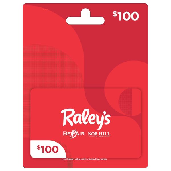 Raley's Gift Card $100