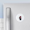 CafePress Boxing Bag Magnets 2.25" Round Button Magnet (10 Pack)