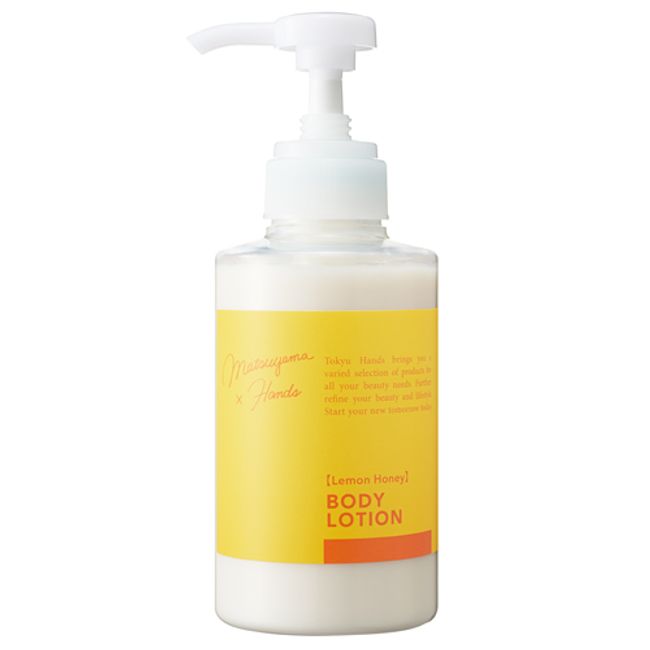 Matsuyama Yushi x Hands Body Lotion Lemon Honey 300mL│Body Care Body Cream/Lotion