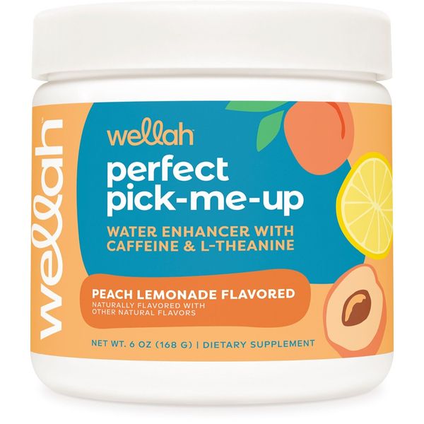 Wellah Perfect Pick-Me-Up (Peach Lemonade) 30 Servings