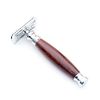 FREED Double Edge Razor,single blade razor,aluminum alloy handle in an elegant purple sandalwood color,with10 Japanese 6cr13 Stainless Steel Blades,It's the best gift for men, fathers,or birthdays