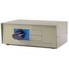 Bi-Directional 2-Port RJ45 Ethernet Network Manual Switch 100 Mbps