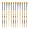 Idena Bristle Brush, Wood, Multicoloured, 14