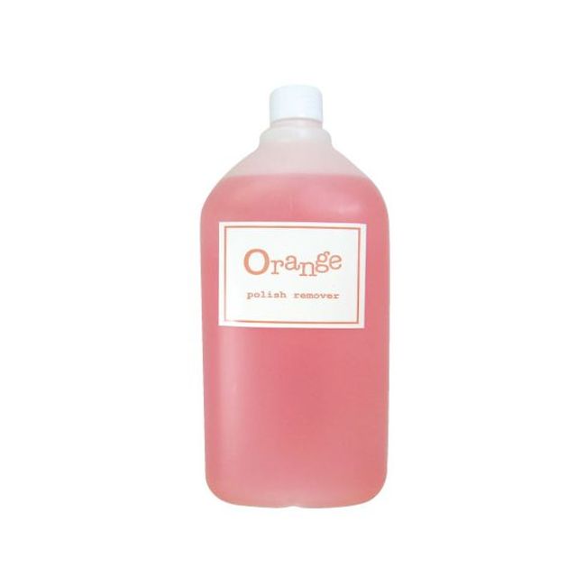 4562189151073 91189 ORANGE Remover 1800ml [Cancellation not possible] 1800ml Nail Polish Nail Polish Remover Nail Remover Nail Salon