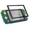 eXtremeRate Gradient Translucent Green Blue DIY Replacement Shell for Nintendo Switch Lite, NSL Handheld Controller Housing w/Screen Protector, Custom Case Cover for Nintendo Switch Lite