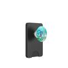 Blue Seahorse Monogram Letter N Art Script Initial Letter PopSockets PopWallet for MagSafe
