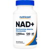 Nutricost NAD+ Supplement 1,000mg per Serving, 120 Capsules - 60 Servings