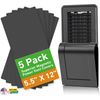 5 Pack Magnetic Vent Covers Home Floor Wall & Ceiling Vent Register 5.5'' X 12''
