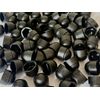 M5 (8mm Wrench) - Black Plastic Dome - Nut & Bolt Hex Shaped Protective Cover Cap - (20 Pack)