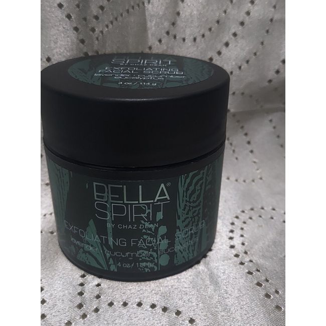 Bella Spirit Chaz Dean EXFOLIATING FACIAL SCRUB  4oz NEW