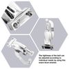 EASTROCK Snare Drum Strainer Modulator Throw Off Butt End Replacement Parts - Silver Round Adjuster