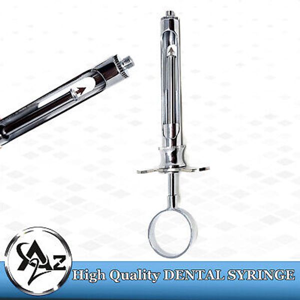 1x Premium Dental Anesthetic Syringe Self-Aspirating 1.8CC-Dental Instruments-A+