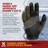 Vertx Move to Contact Glove, It's Black, Small