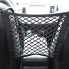 2 Layer Elastic Net Pocket Bag Between Car Seat Organizer Storage Mesh Holder