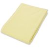 Terry cloth waterproof sheet (bed wetting and nursing care) single 39.4 x 81.0 inches (100 x 205 cm) (with elastic) (cream/yellow type)