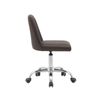 VERSA Nail Technician Stool Adjustable Height 18" to 24", Coffee