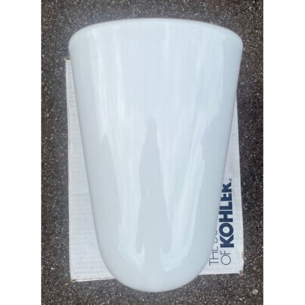 KOHLER K-2057-0 Pinoir Bathroom Sink Shroud in White for Wall-Mount Lavatory New