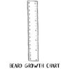CafePress Beard Growth Chart Mug 11 oz (325 ml) Ceramic Coffee Mug