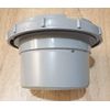 Hunter Soil 110MM Access Cap Spigot Tail Various Colours S246 (White)