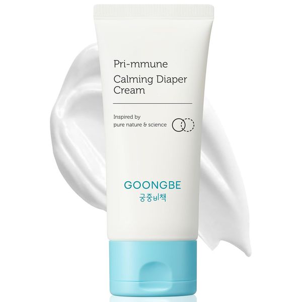 GOONGBE Primune Moisturizing Butt Cream, 2.8 fl oz (80 ml), Baby Skin Care, Baby Cream, Baby Buttock Cream, Baby Products, Prevents Roughness, Naturally Derived Ingredients, Newborn, Dry Skin,