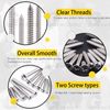 #6 #8 #10 #12 Phillips Self Tapping Screw Set Flat/Pan Head Stainless Screws kit