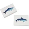 2 x 45mm 'Shark' Erasers/Rubbers (ER00018105)