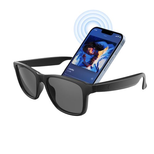 Smart Sunglasses,Bluetooth Audio Glasses for Men & Women- UV400 Protection & Smart Glasses with Open Ear Sound, Touch Control & Voice Assistant for Music,Answering Calls,Driving,Cycling,Mountaineering