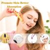 Face Massager Roller Golden 3D Electric T Shape Facial Massager Kit