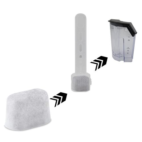 Nuwave 4-piece Charcoal Filter Set for the 3-in-1 BruHub Coffee Maker, Compatible with All NuWave Bruhub Models