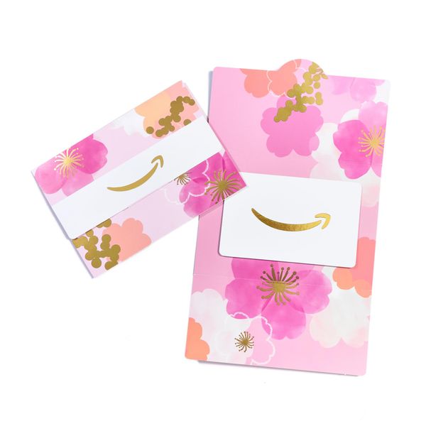Amazon.com Physical Gift Card in a Mini Envelope - Cherry Blossoms