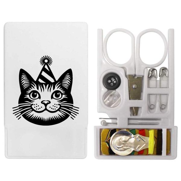 'Party Cat' Mini Travel Sewing Kit (SE00038176)