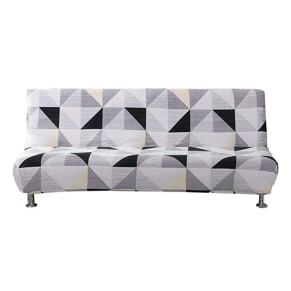 X&F Sofa Cover, Sofa Bed Cover, 2 Seats, 3 Seaters, Elastic Material, Elbowless, Soft, Dogs and Cats, Scratch-Resistant, Protects Couches, Convenient Storage, Four Seasons, Width 63.0 - 74.8 inches