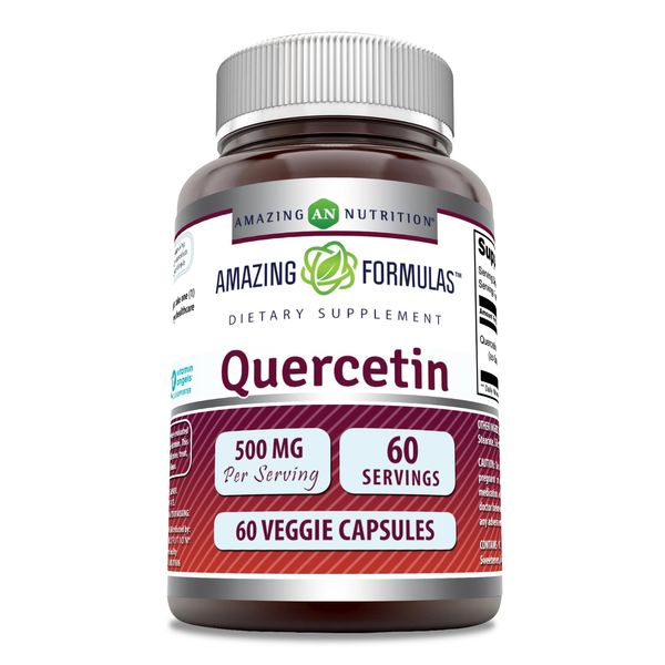 Amazing Formulas Quercetin 500 Mg 60 Veggie capsules